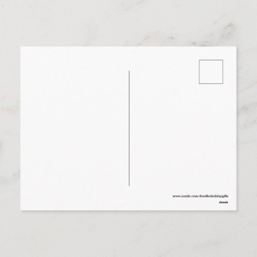 Vintage Valentijn Holiday briefkaart (Achterkant)