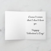 Vintage Valentijn Kat Feestdagen Kaart (Binnen)