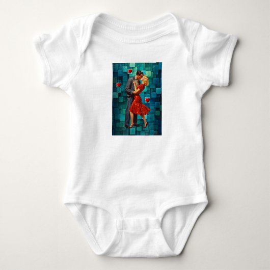 VINTAGE VALENTIJN PASSIE ROMPER (Voorkant)