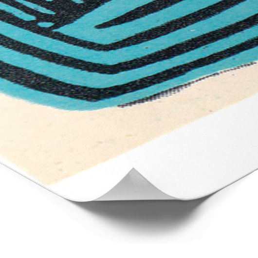 Vintage Valentijn poster (Hoek)