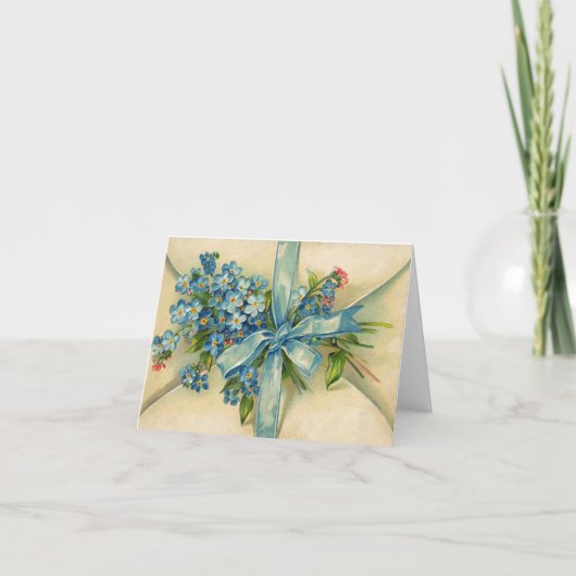 vintage valentijnkaart feestdagen kaart (Voorkant)