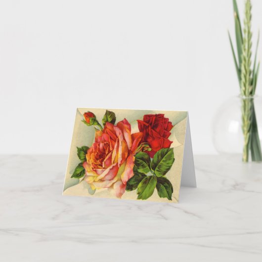 vintage valentijnkaart feestdagen kaart (Voorkant)