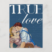 Vintage Valentijnsdag briefkaart (Voorkant)