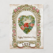 Vintage Valentijnsdag briefkaart (Voorkant)