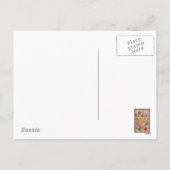 Vintage Valentijnsdag briefkaart (Achterkant)