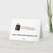 Vintage: Valentijnsdag - Feestdagen Kaart (Achterkant)