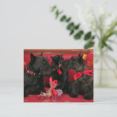 Vintage: Valentijnsdag - Feestdagenkaart (Staand voorkant)