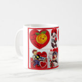 Vintage Valentijnse Mok (Voorkant links)