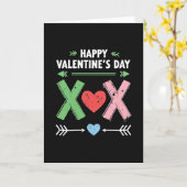 Vintage Valentijnskaarten Xoxo Kaart (Gele Bloem)