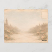 Vintage Valentine Children Postcard  Briefkaart (Achterkant)