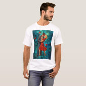 VINTAGE VALENTINE PASSIE T-SHIRT (Voorkant volledig)