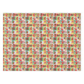 Vintage Valentine Patchwork Tafelkleed (Voorkant (Horizontaal))