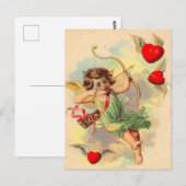 Vintage Valentine Postcard Briefkaart (Voorkant / Achterkant)