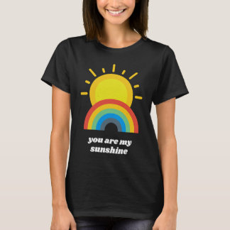 Vintage Valentine You Are My Sunshine H T-shirt