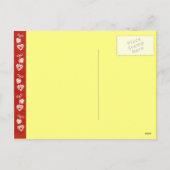 Vintage Valentine's for Kids Feestdagenkaart (Achterkant)