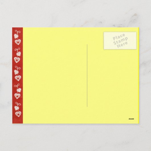 Vintage Valentine's for Kids Feestdagenkaart (Achterkant)