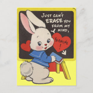 Vintage Valentine's for Kids Feestdagenkaart