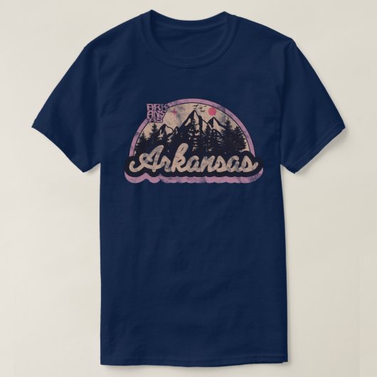 Vintage van Arkansas T-shirt (Design voorkant)