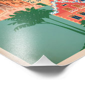 Vintage van Barcelona Spanje Foto Afdruk (Hoek)