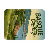 Vintage van Baskenland Magneet (Horizontaal)