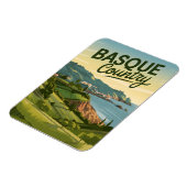 Vintage van Baskenland Magneet (Linkerzijde)