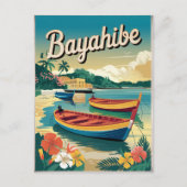 Vintage van Bayahibe Dominicaanse Republiek Briefkaart (Voorkant)