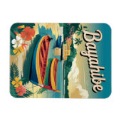 Vintage van Bayahibe Dominicaanse Republiek Magneet (Horizontaal)