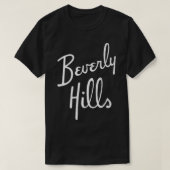 Vintage van Beverly Hills T-shirt (Design voorkant)