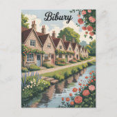 Vintage van Bibury Briefkaart (Voorkant)