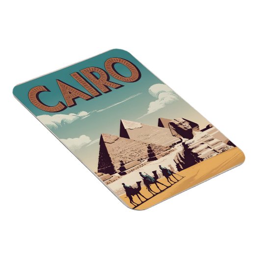 Vintage van Caïro Magneet (Rechterzijde)