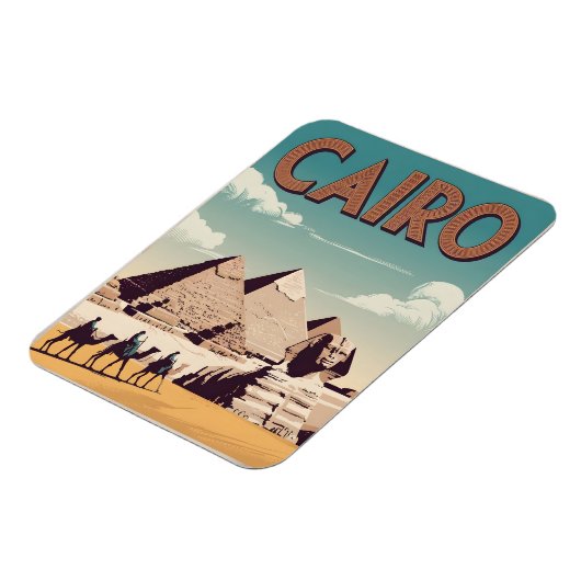 Vintage van Caïro Magneet (Linkerzijde)