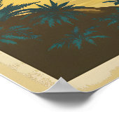 Vintage van Californië Poster (Hoek)