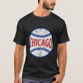 Vintage van Chicago Cubsss T-shirt (Voorkant)