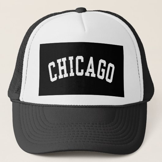 Vintage van Chicago Trucker Pet (Voorkant)