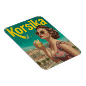 Vintage van Corsica Magneet (Rechterzijde)