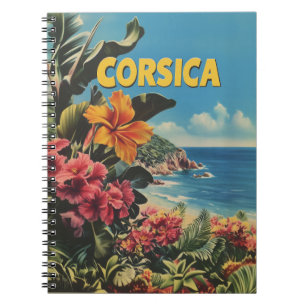 Vintage van Corsica Notitieboek