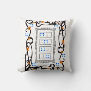 vintage van de gootkussendecore kussen