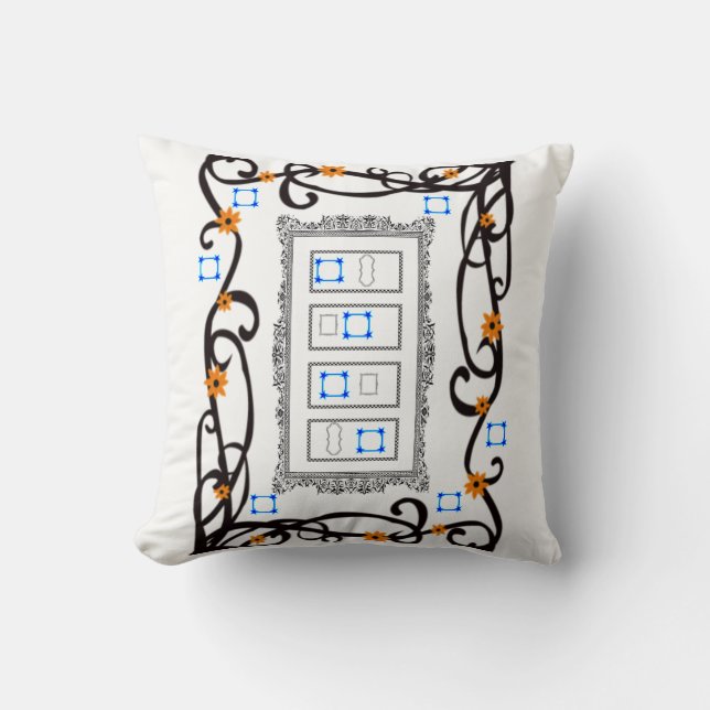 vintage van de gootkussendecore kussen (Voorkant)