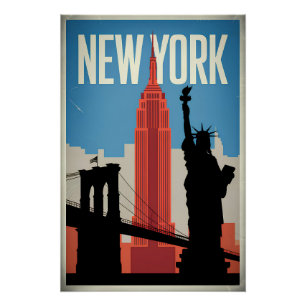 Vintage van de Verenigde Staten van Amerika Perfect Poster