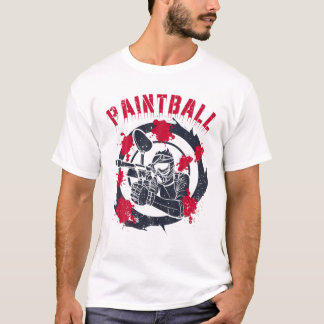 Vintage van de Verfrol van de VerfBalletter van de T-shirt