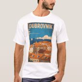 Vintage van Dubrovnik T-shirt (Voorkant)