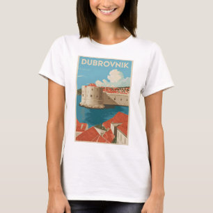 Vintage van Dubrovnik T-shirt