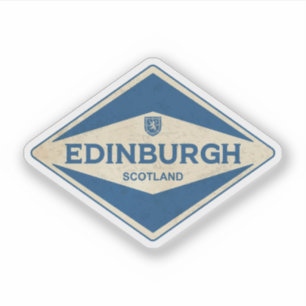 Vintage van Edinburgh Sticker
