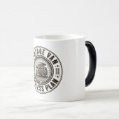 Vintage Van Endless Plan Magische Mok (Voorkant rechts)