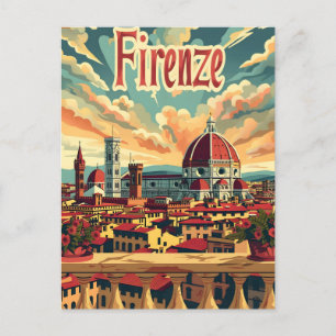 Vintage van Florence Briefkaart