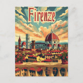 Vintage van Florence Briefkaart (Voorkant)