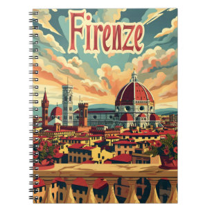 Vintage van Florence Notitieboek