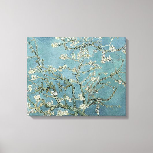 Vintage Van Gogh Almond Blossom Canvas Afdruk (Voorkant)