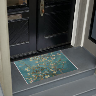 Vintage Van Gogh Almond Blossom Deurmat