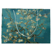 Vintage Van Gogh Almond Blossom Groot Cadeauzakje (Achterkant)